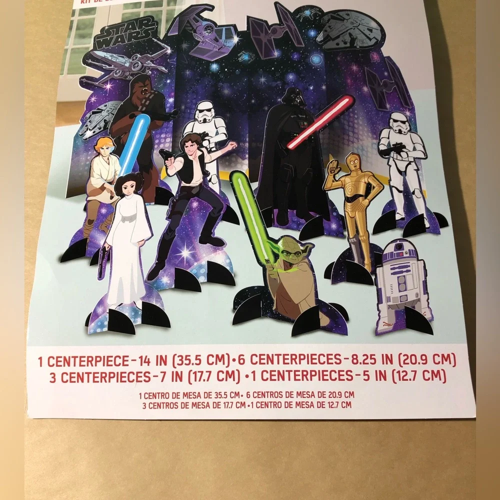 STARWARS TABLE DECORATING KIT DISNEY